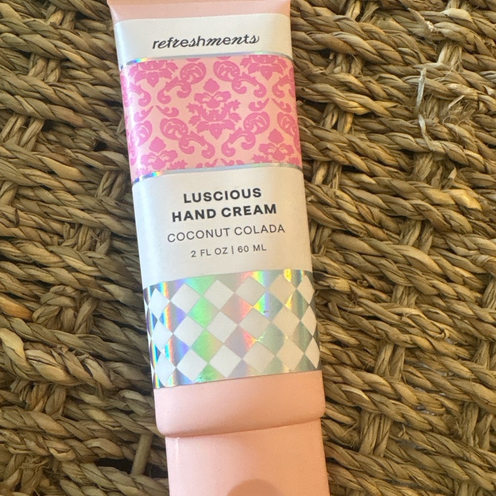 Refreshments Luscious Hand Cream – Coconut Colada 2 oz